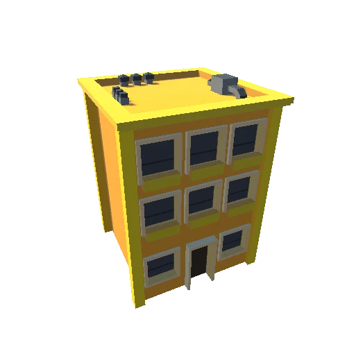 Small Building - Yellow 01